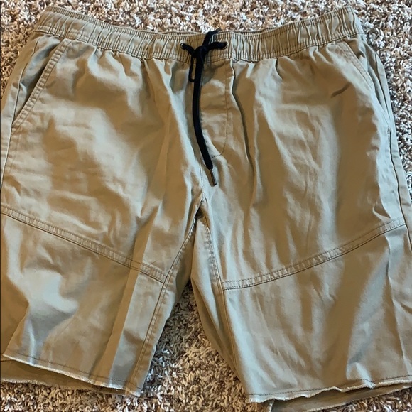 No Boundaries Shorts Mens Khaki Shorts With Drawstring Poshmark